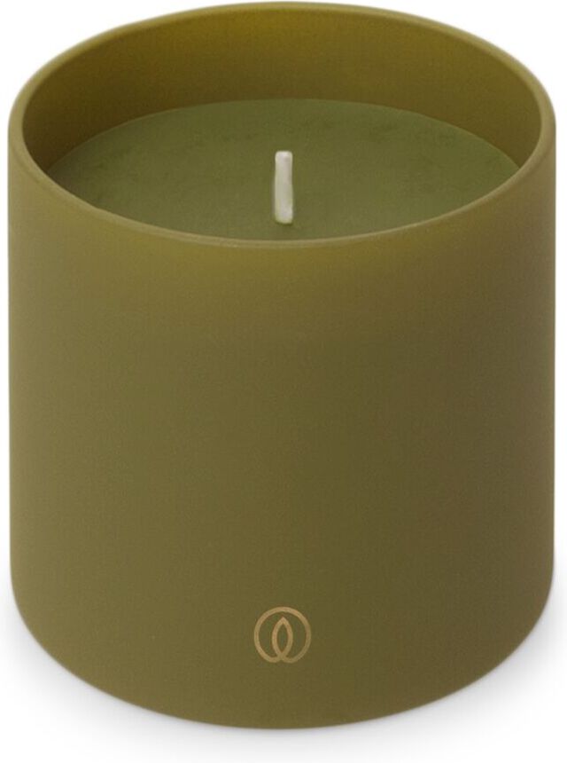 Spaas geurkaars Essential collection Romantic Reflect groen 35 uur D 7 H 7 cm