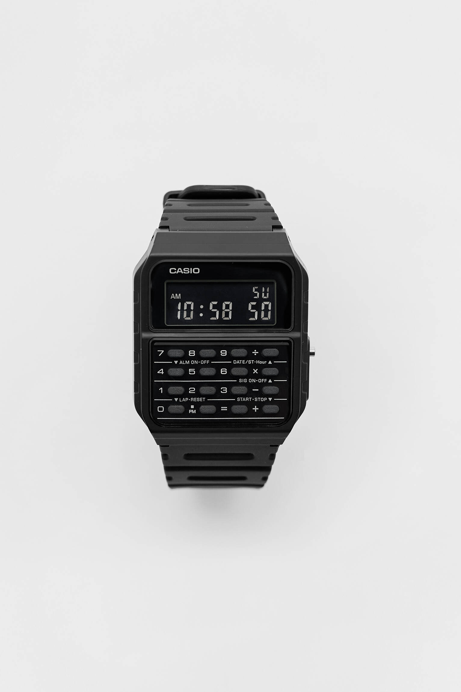 Relógio Casio CA-53WF-1BEF preto vintage - Vários modelos