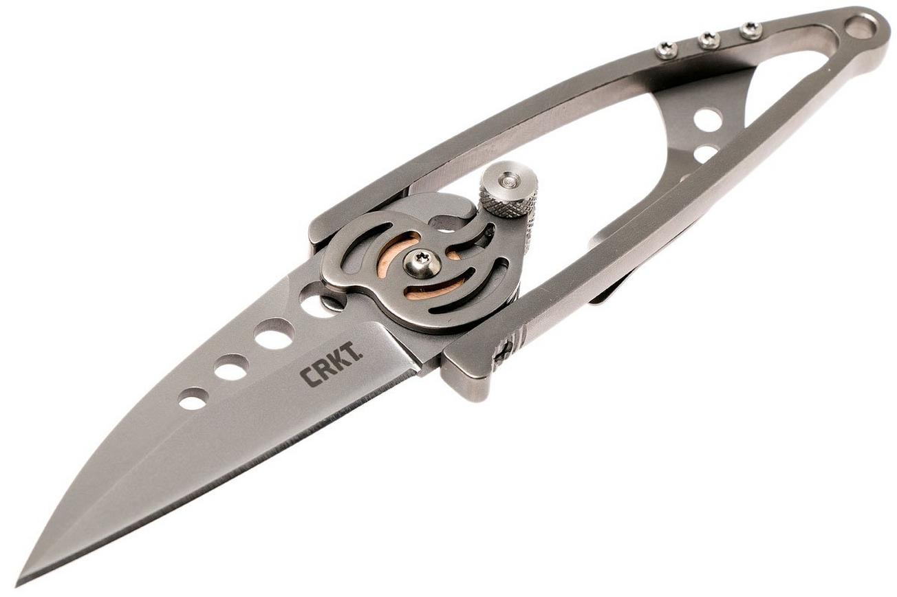 CRKT Snap Lock 5102N zakmes, plain edge, Ed van Hoy design