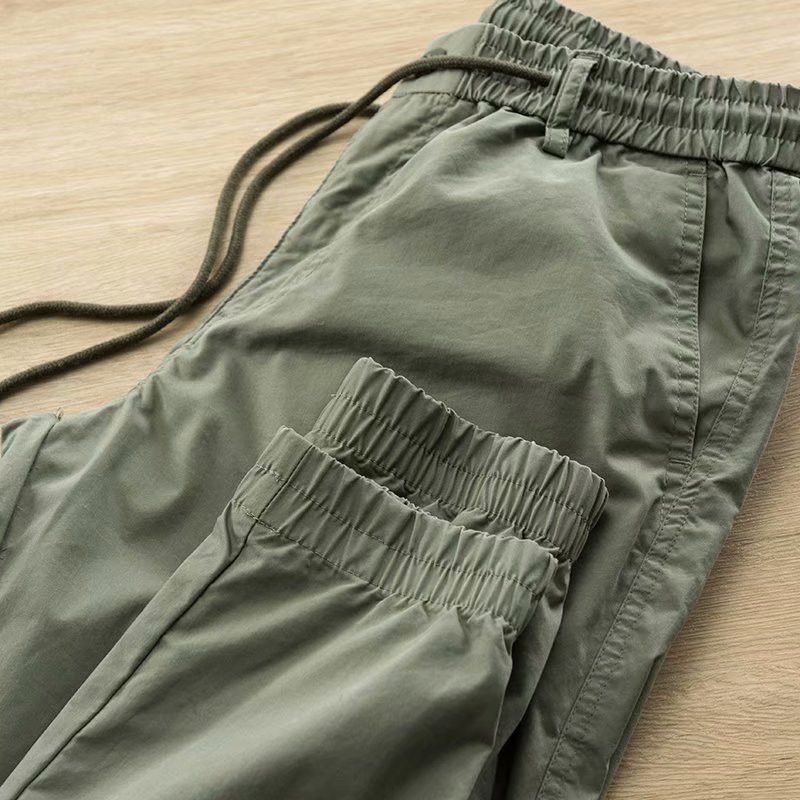 Wescosso - Sportbroek met geplooide manchetten