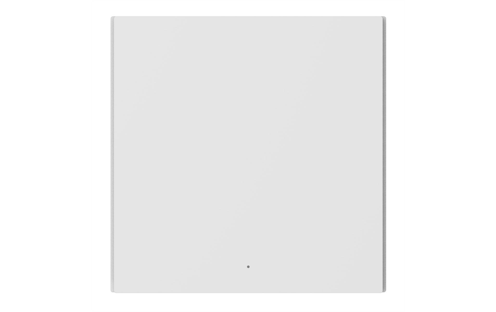 Wandschalter H1 WeissSmart Lichtschalter mit Neutralleiter für 86 mm Format