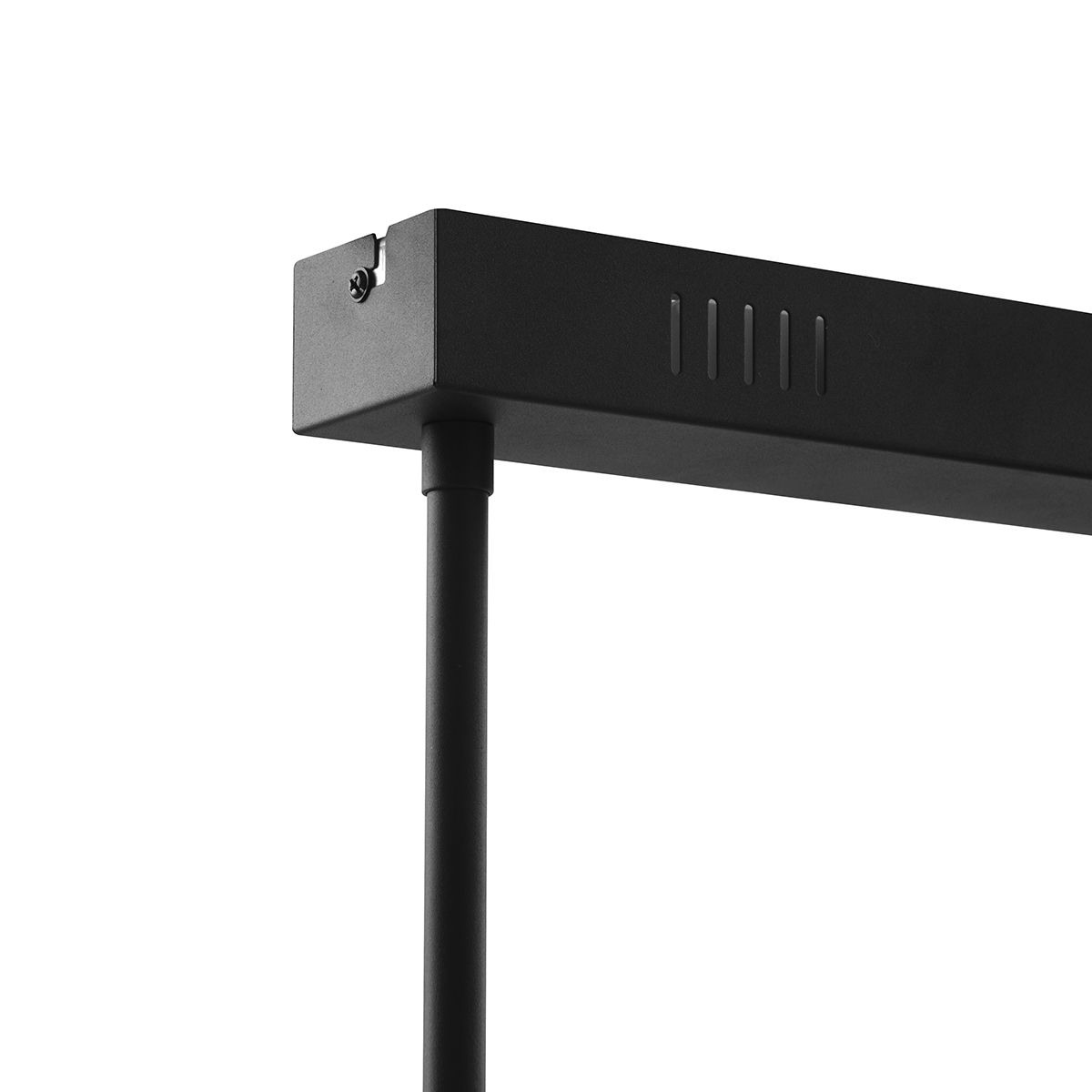 Moderne hanglamp zwart incl. LED 3-staps dimbaar 5-lichts - Vivé