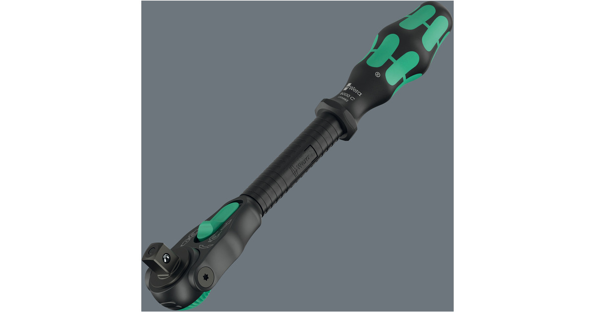 Wera8000 C Black Edition Zyklop Speed ratel met 1/2