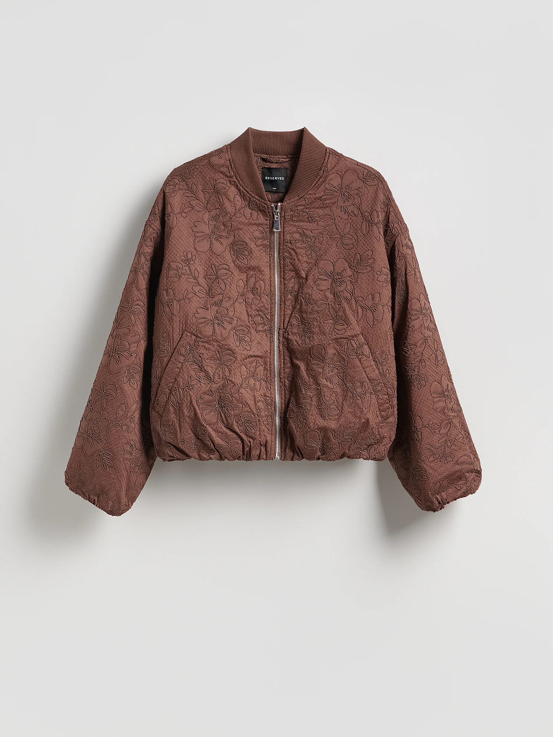 Bomberjacke mit Stickereidetail