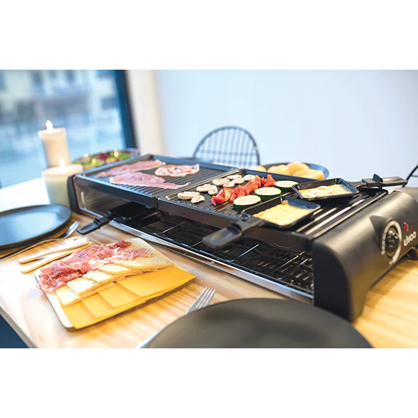 Appareil à raclette 12 personnes 1800 W DOC185 Livoo