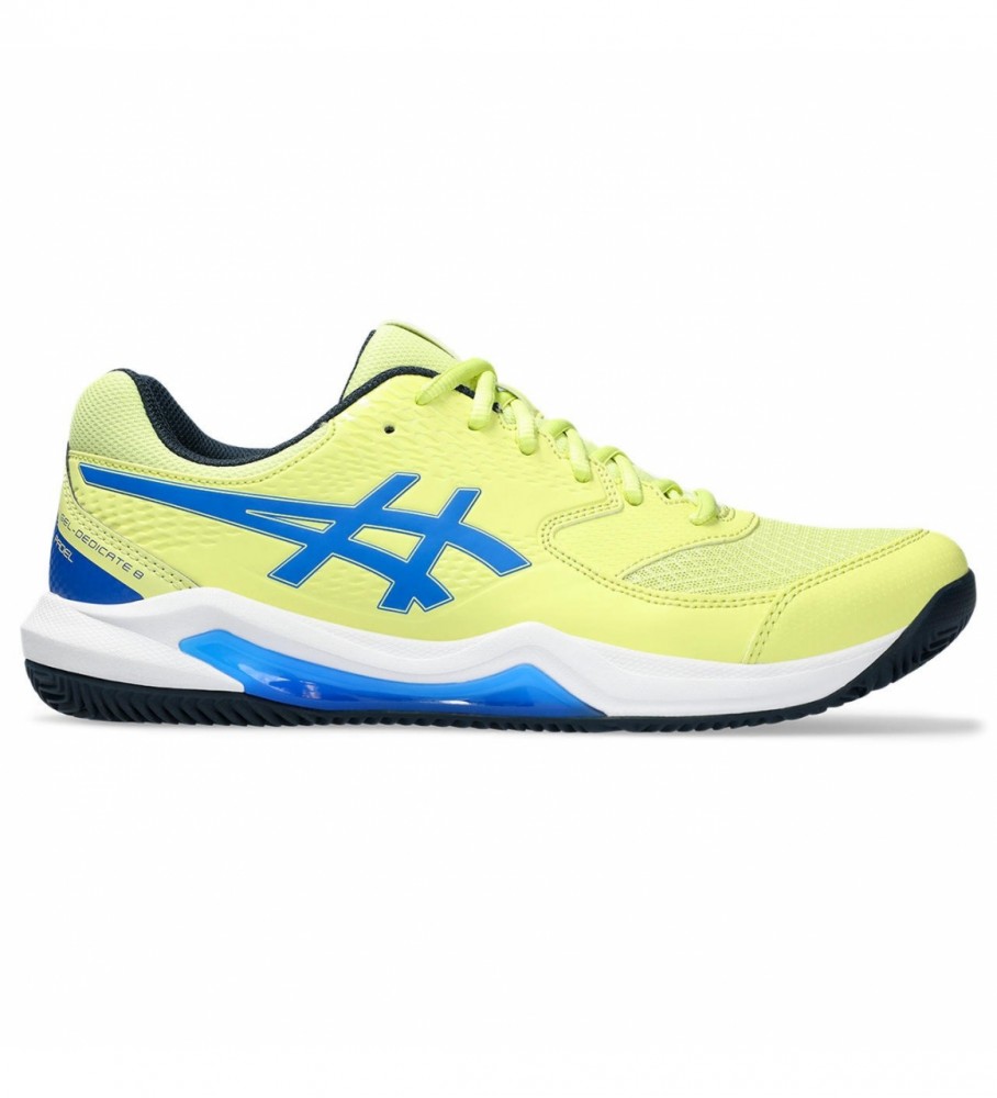 Tênis de padel Asics Gel-Dedicate 8, amarelo
