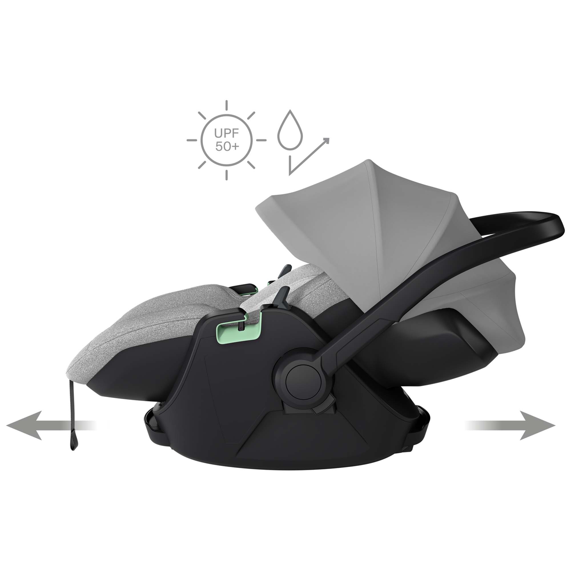 Thule Maple autostoel grijs - isofix autostoelen - Prénatal