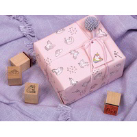 Jeu de tampons à motif 'licorne', boîte transparente