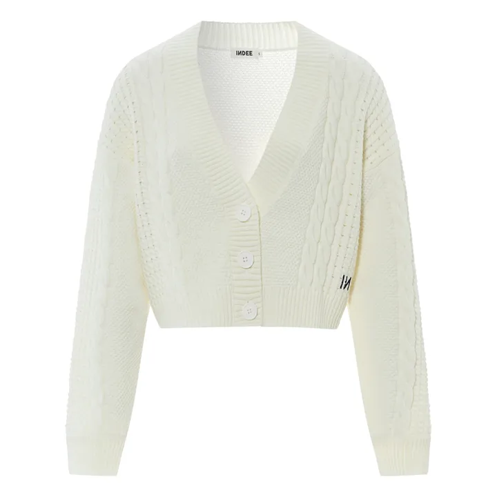 Indee Cardigan Court Polina | Blanc