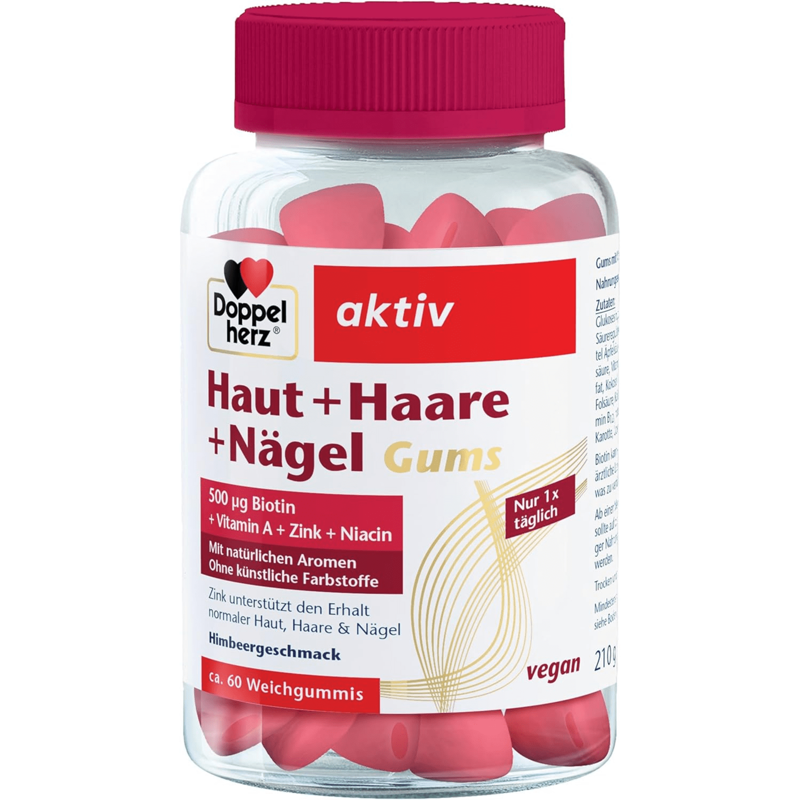 Haut + Haare + Nägel (60 Gums)