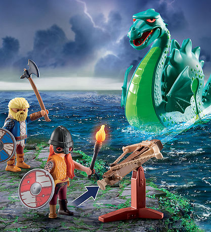 Playmobil - Wikinger mit Seeungeheuer - 71830 - 40 Teile