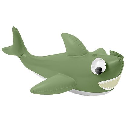 SunnyLife Giant Sprinkler Shark - 248 x 148 cm - Grün