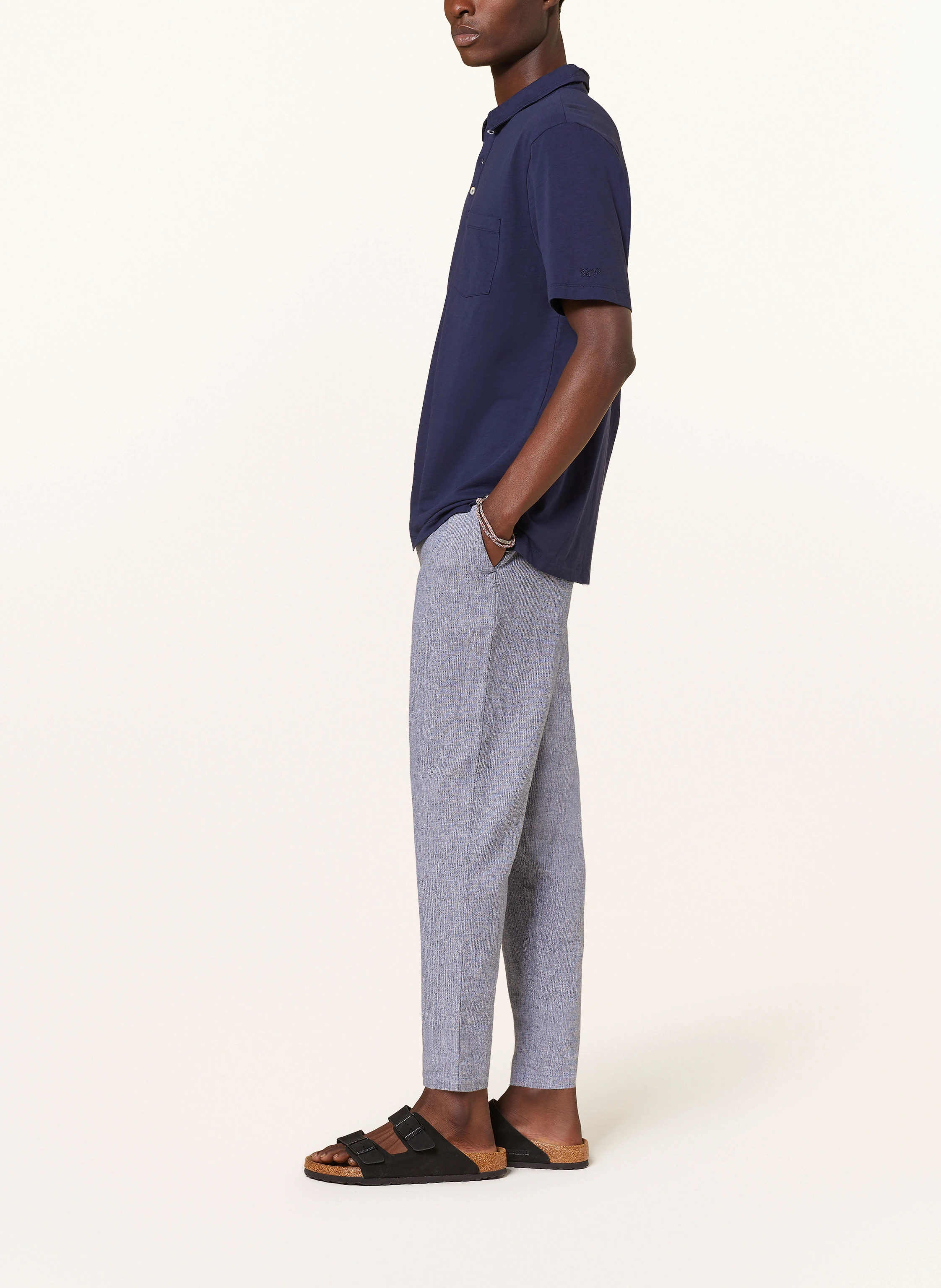 COLOURS & SONS Chino mit Leinen