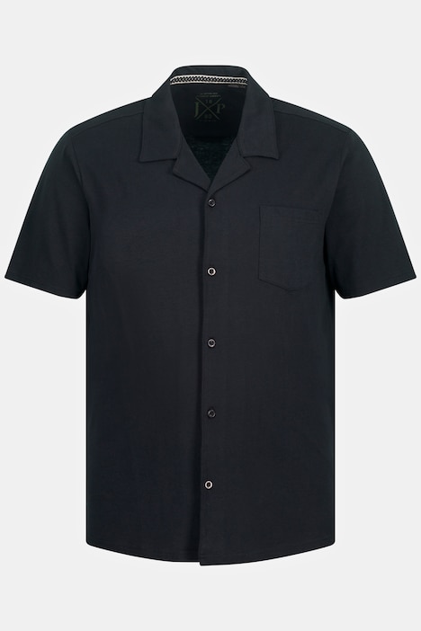 Schlafanzug, Homewear, Oberteil Cuba Kragen, Shorts