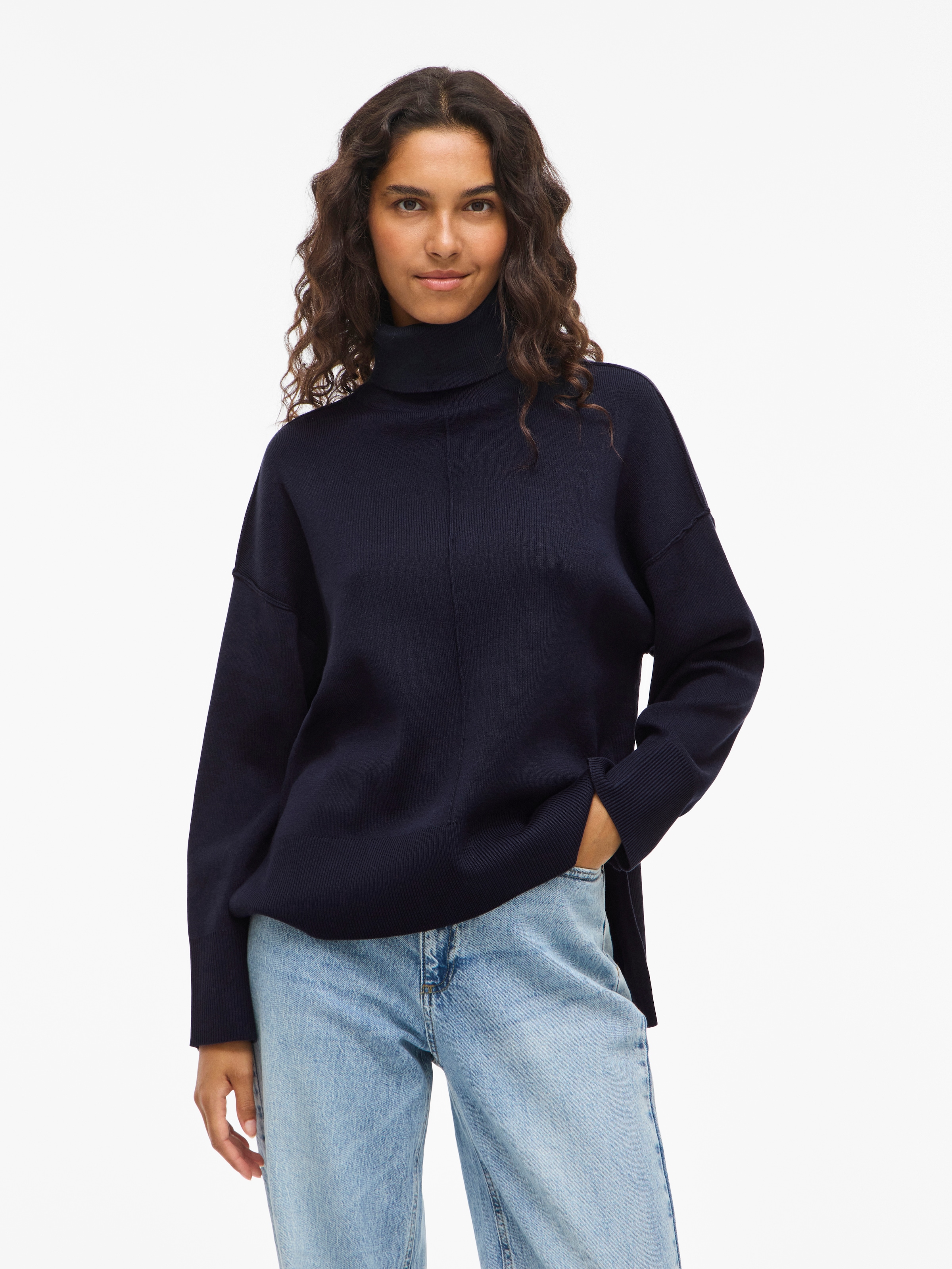 Vila Rollkragenpullover »VIOSTRIA ROLLNECK L/S KNIT TOP-NOOS«