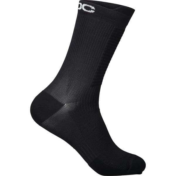 Chaussette VTT POC LITHE MTB SOCK MID URANIUM BLACK