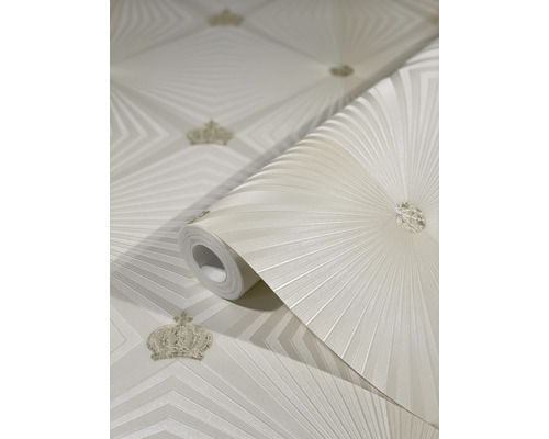 Vliesbehang 54401 Glööckler Imperial Grafisch beige