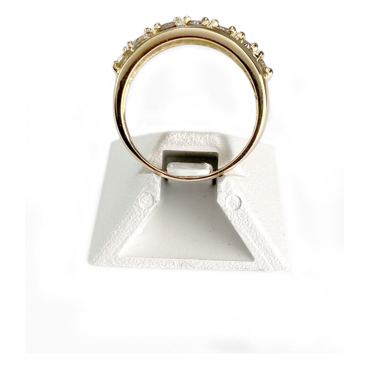 Bague d'occasion or 750 jaune diamants