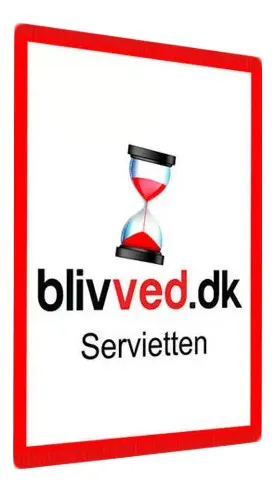 Pakketilbud på blivved-servietten - 8 stk.