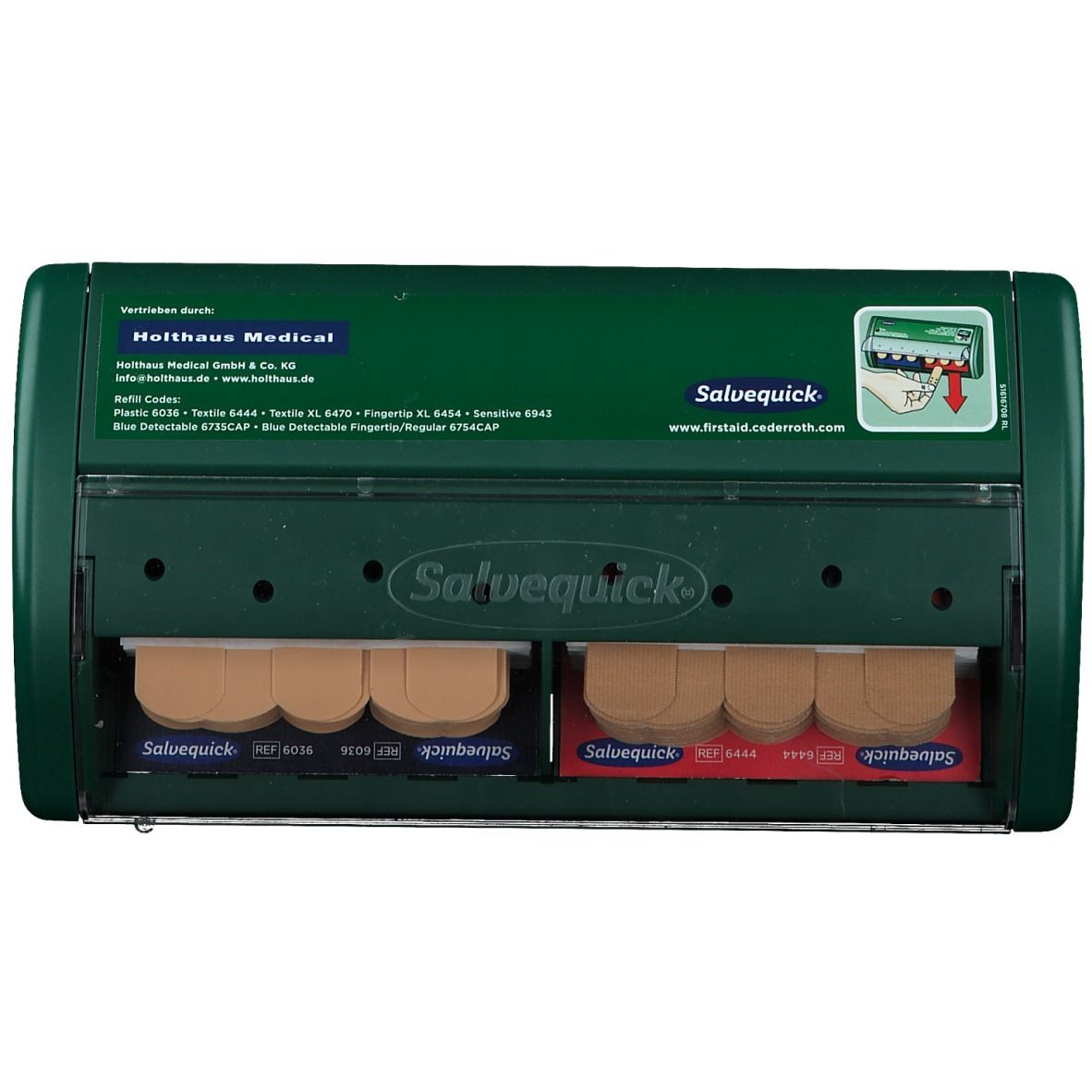 Salvequick® Pflasterstrips Pflasterspender