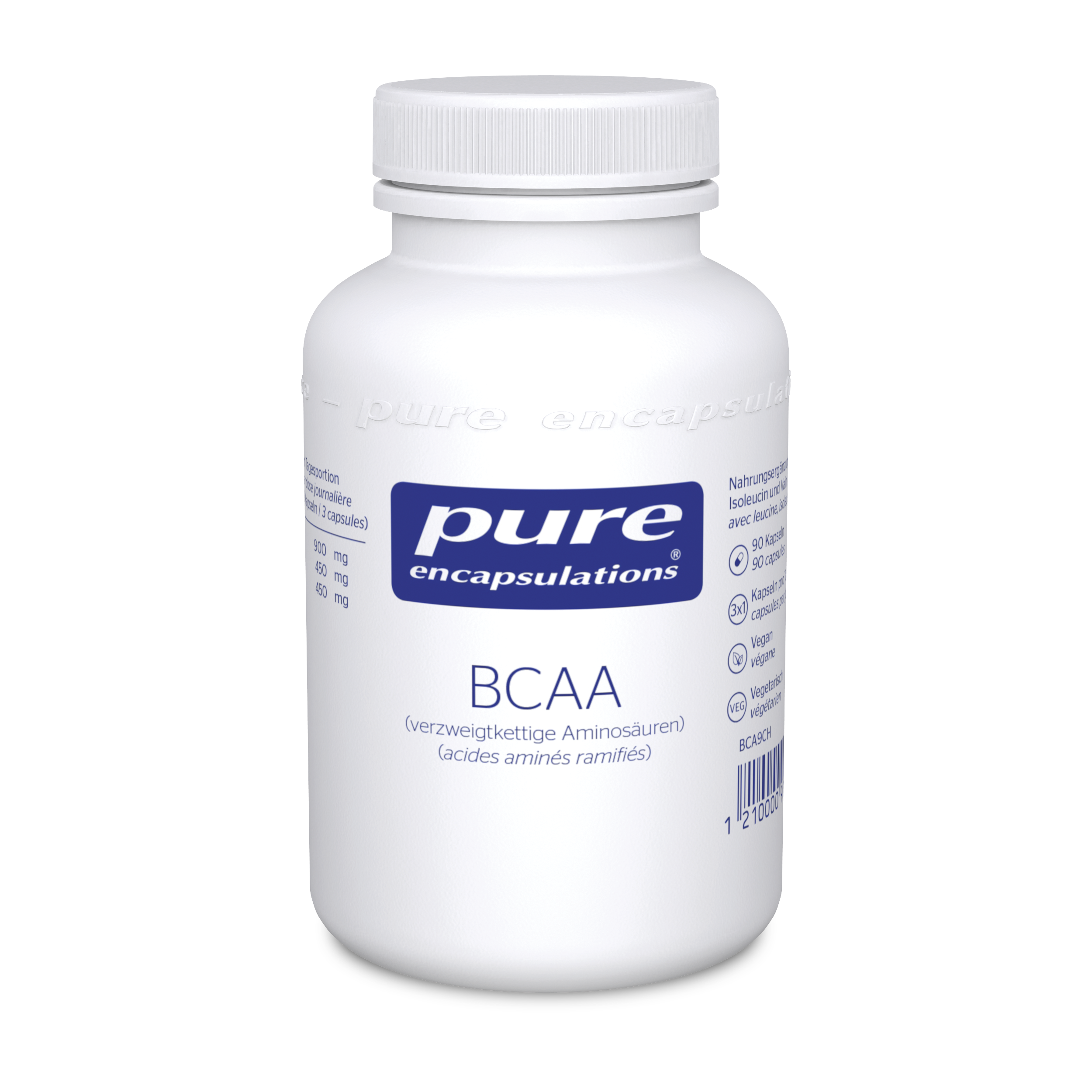 PURE BCAA Kaps Ds 90 Stk