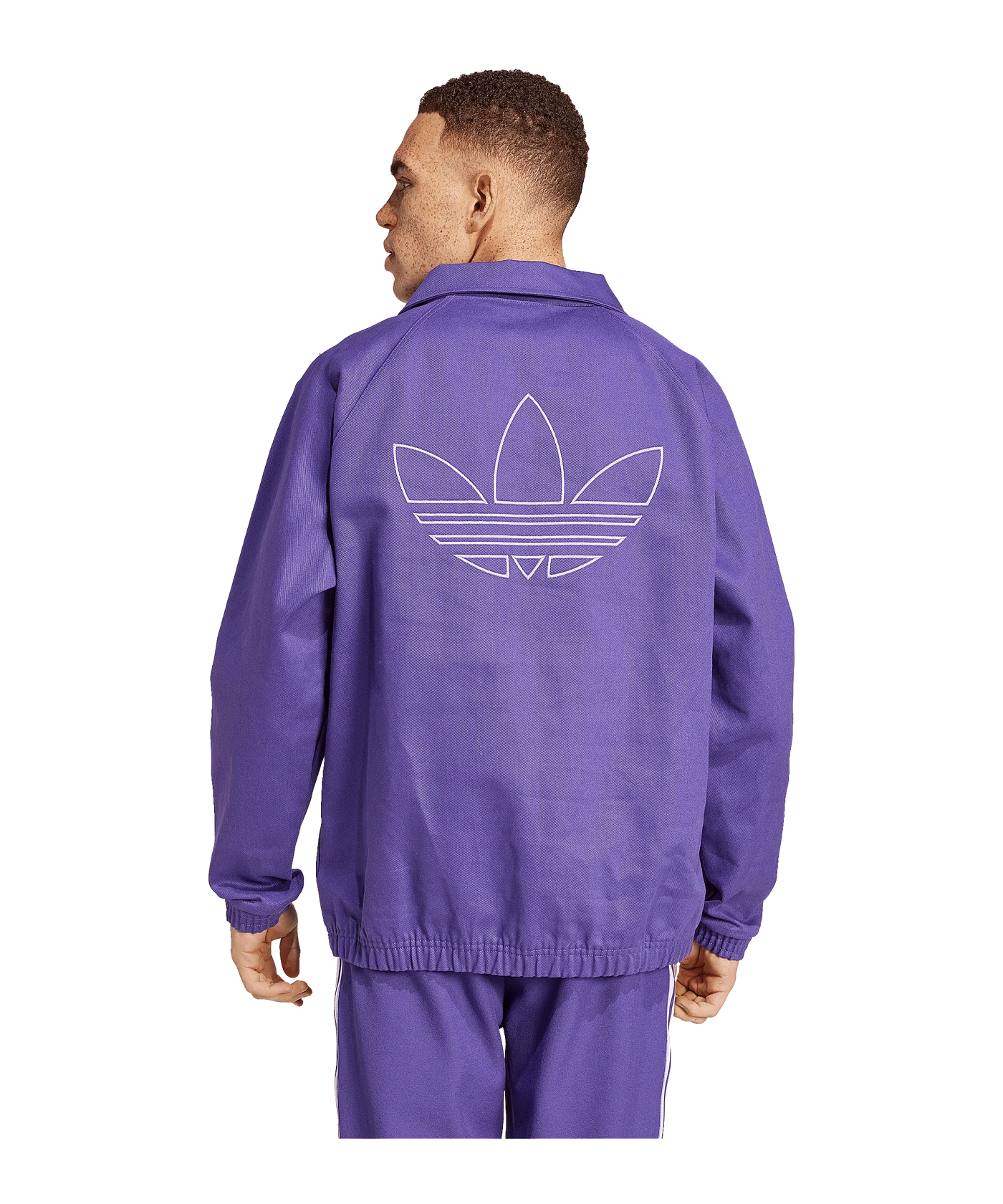 adidas Real Madrid Terrace Icon Sweatshirt Lila