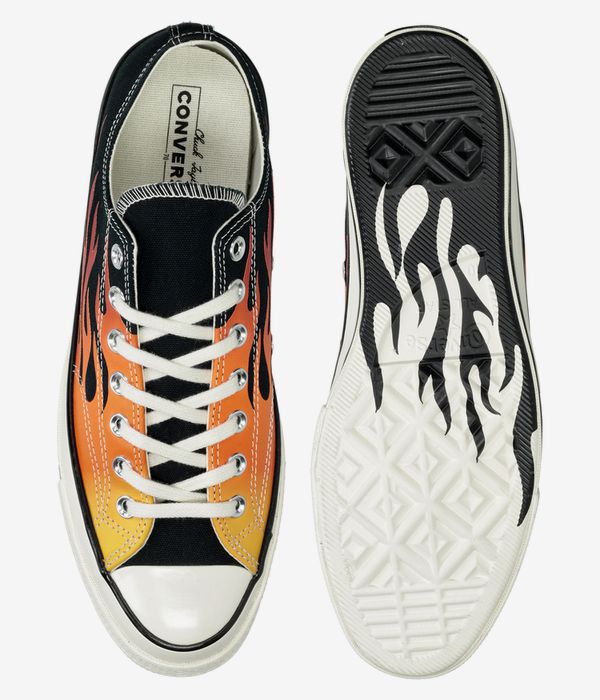 Converse Chuck 70 Archive Schuh (black enamel red eget)