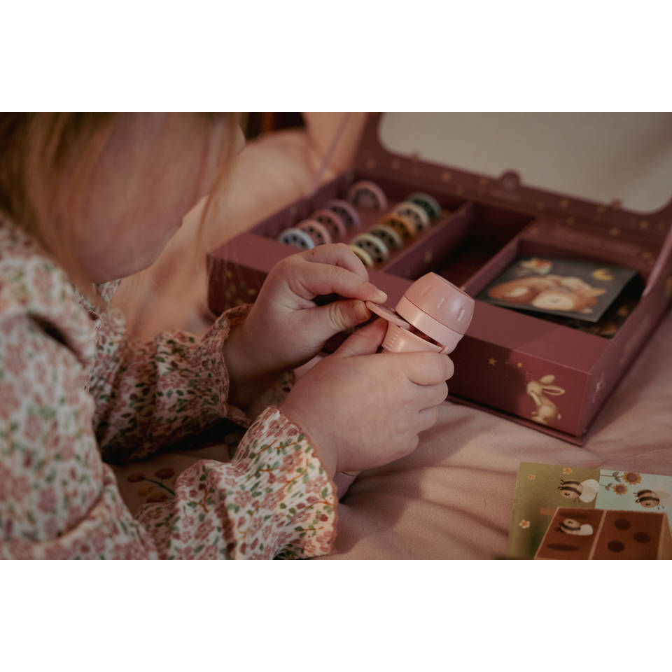 Little Dutch houten verhalen projector - roze