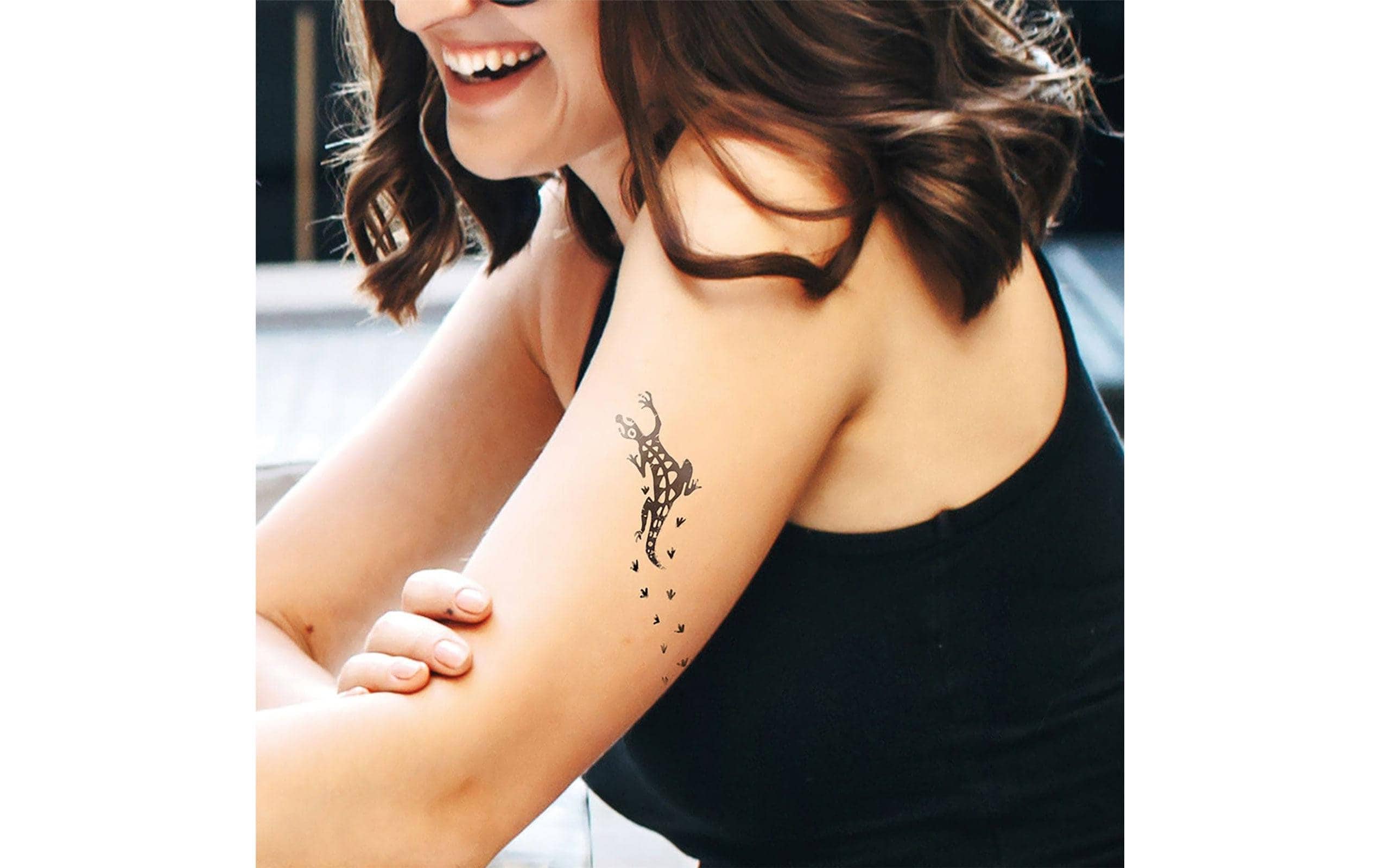 Tattoostempel Eidechse MediumMotiv-Stein für das perfekte Outdoor-Make-Up
