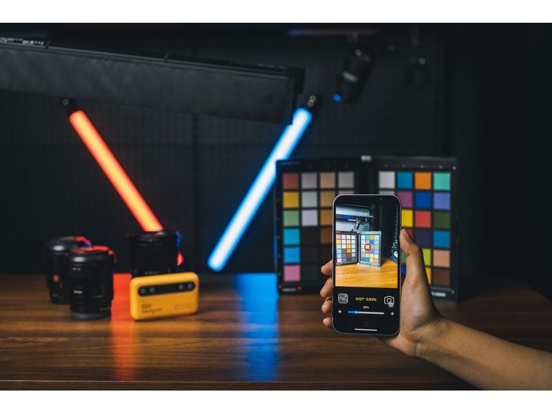 Viltrox Videoleuchte K60 2 Kit RGB Light Stick Zwei RGB-Röhren mit 1800 Lux