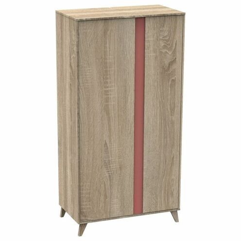 Armoire 2 portes NOVA Rose - SAUTHON