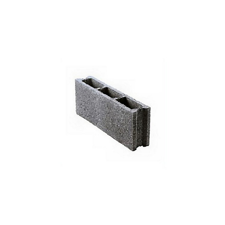 Parpaing creux béton B40 7,5 x 20 x 50 cm