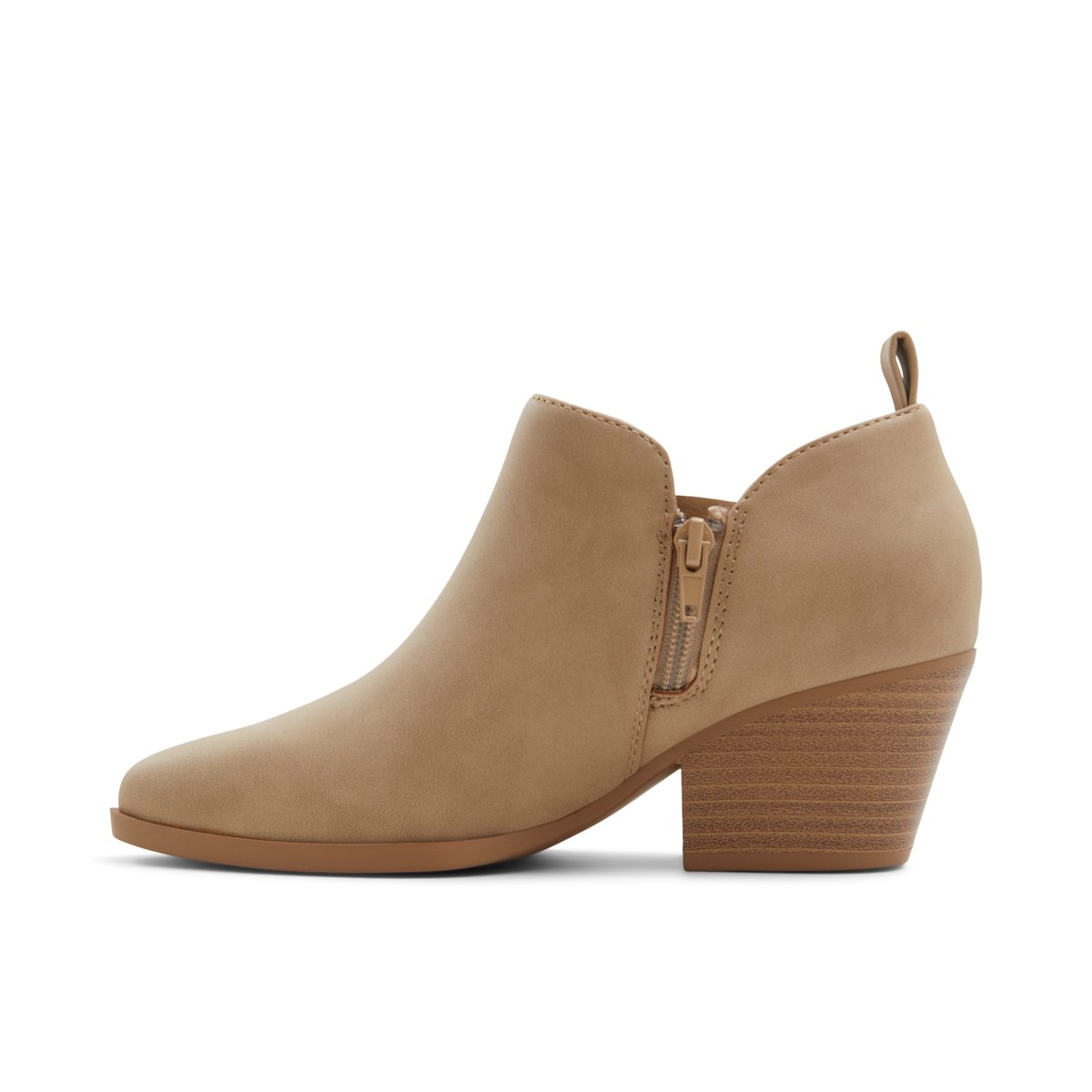 K STUDIO-Pranak-Bottines Habillées - Talon bloc - Beige