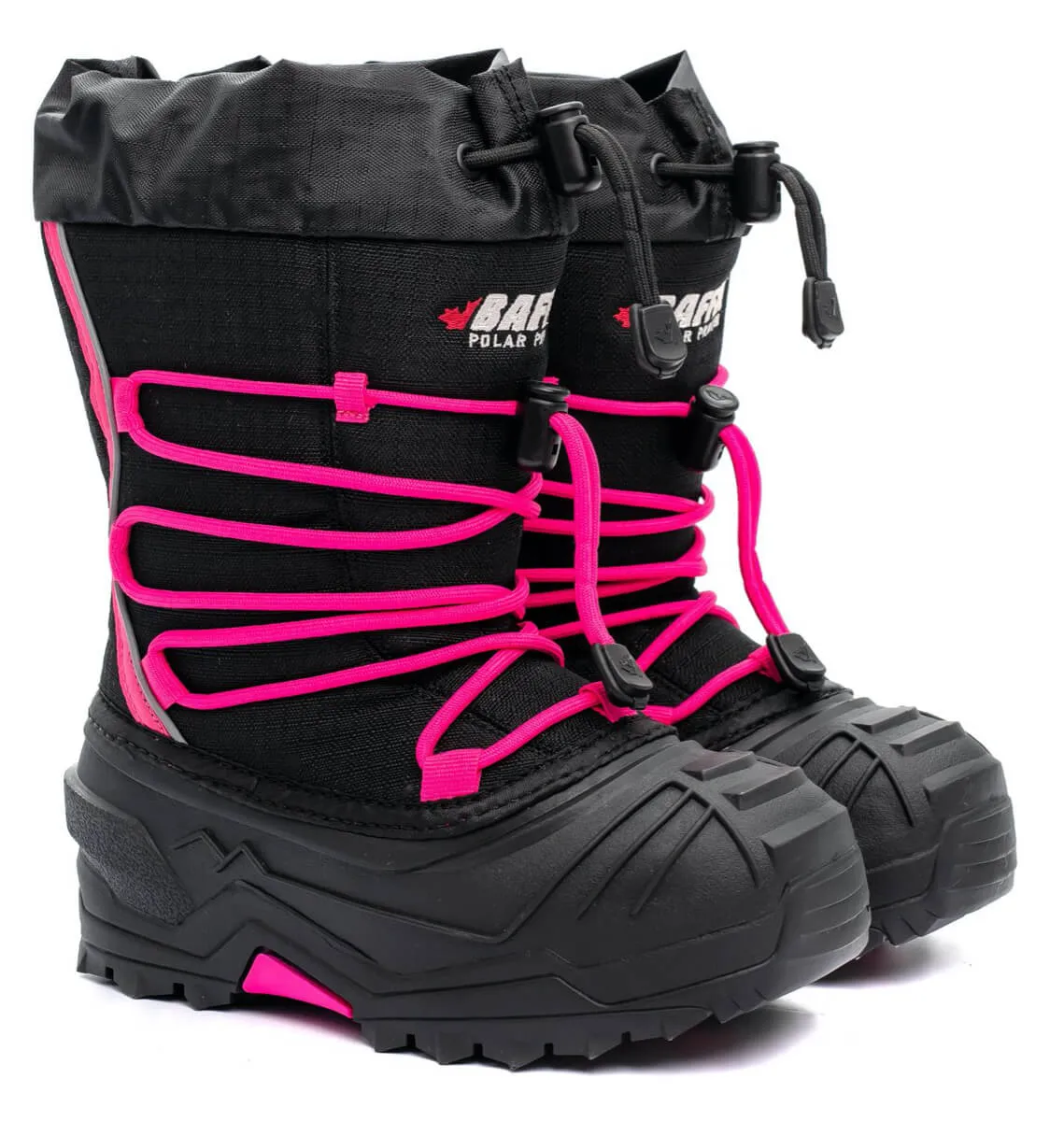 Baffin Kids' Snogoose Black/Pink