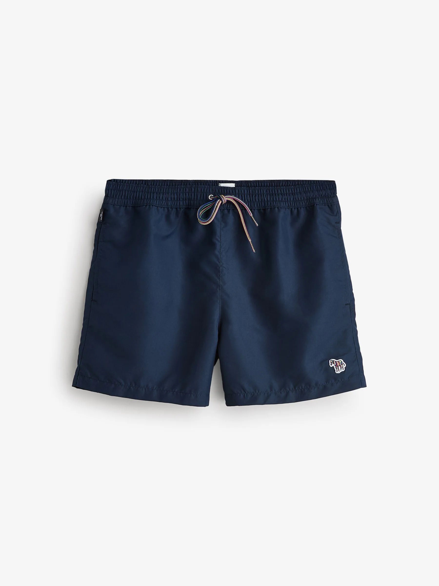 Marineblauw - PS Paul Smith Regular Fit Logo Shorts