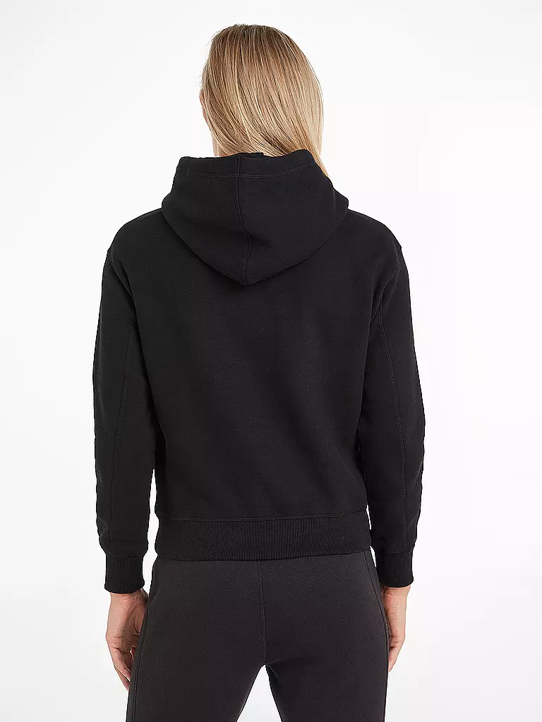 CALVIN KLEIN JEANS Kapuzensweater schwarz