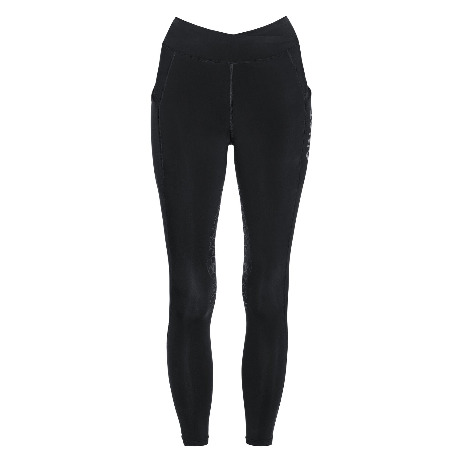 ARIAT Reitleggings Avail Half Grip - black