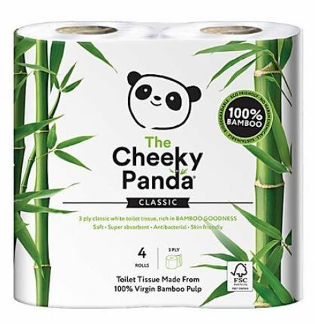 cheeky panda Toilet Papier 4 stuks
