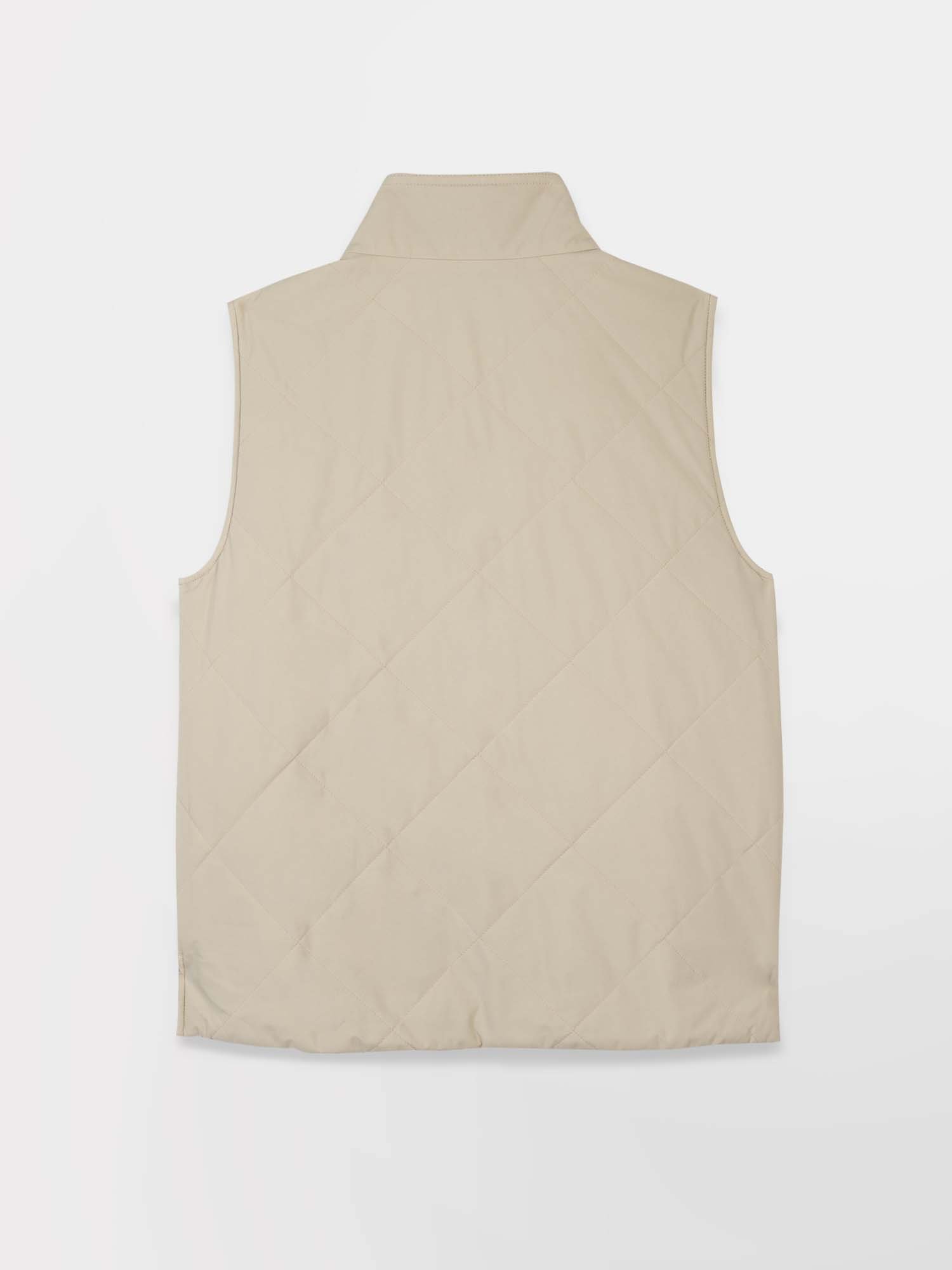 Veste Femme Sans Manches Reversible Ivoire et Marine