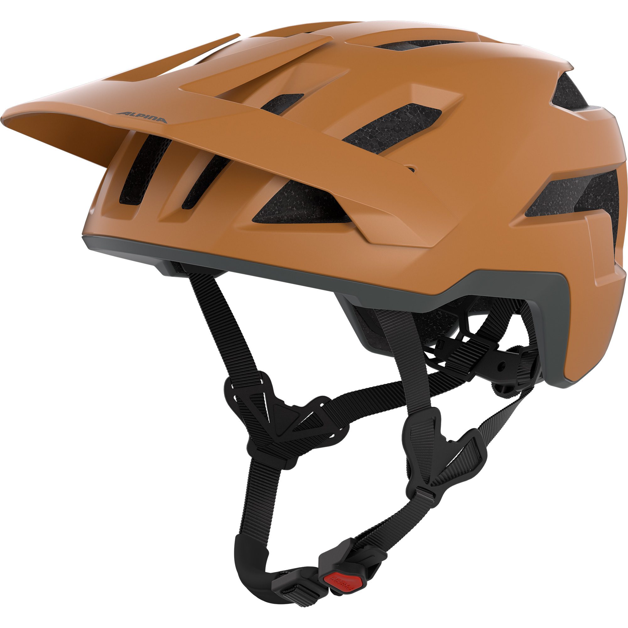 Alpina Taunus Fahrradhelm burrow brown