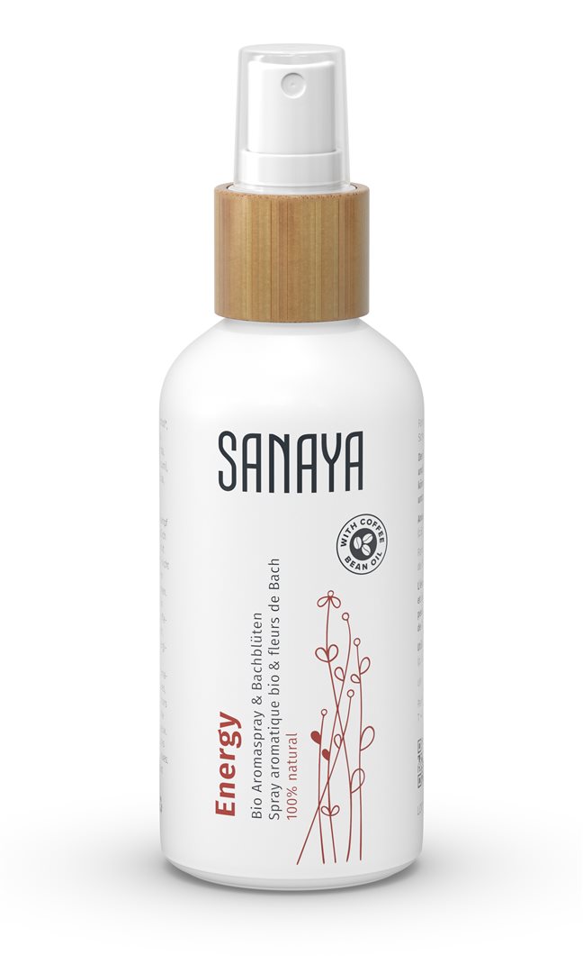 SANAYA Aroma & Bachblüten Spray Energy Bio Spr 100 ml