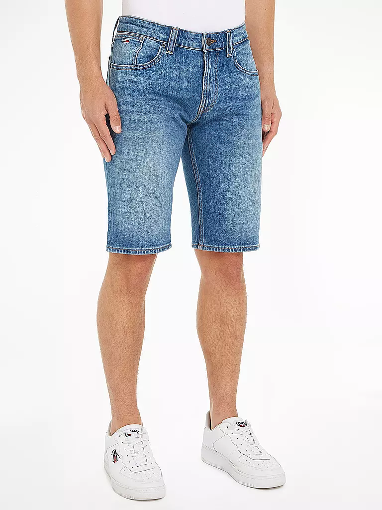 TOMMY JEANS Jeanshorts RONNIE  blau