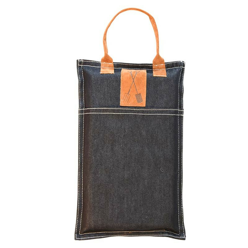 Repose-genoux de jardin en jeans