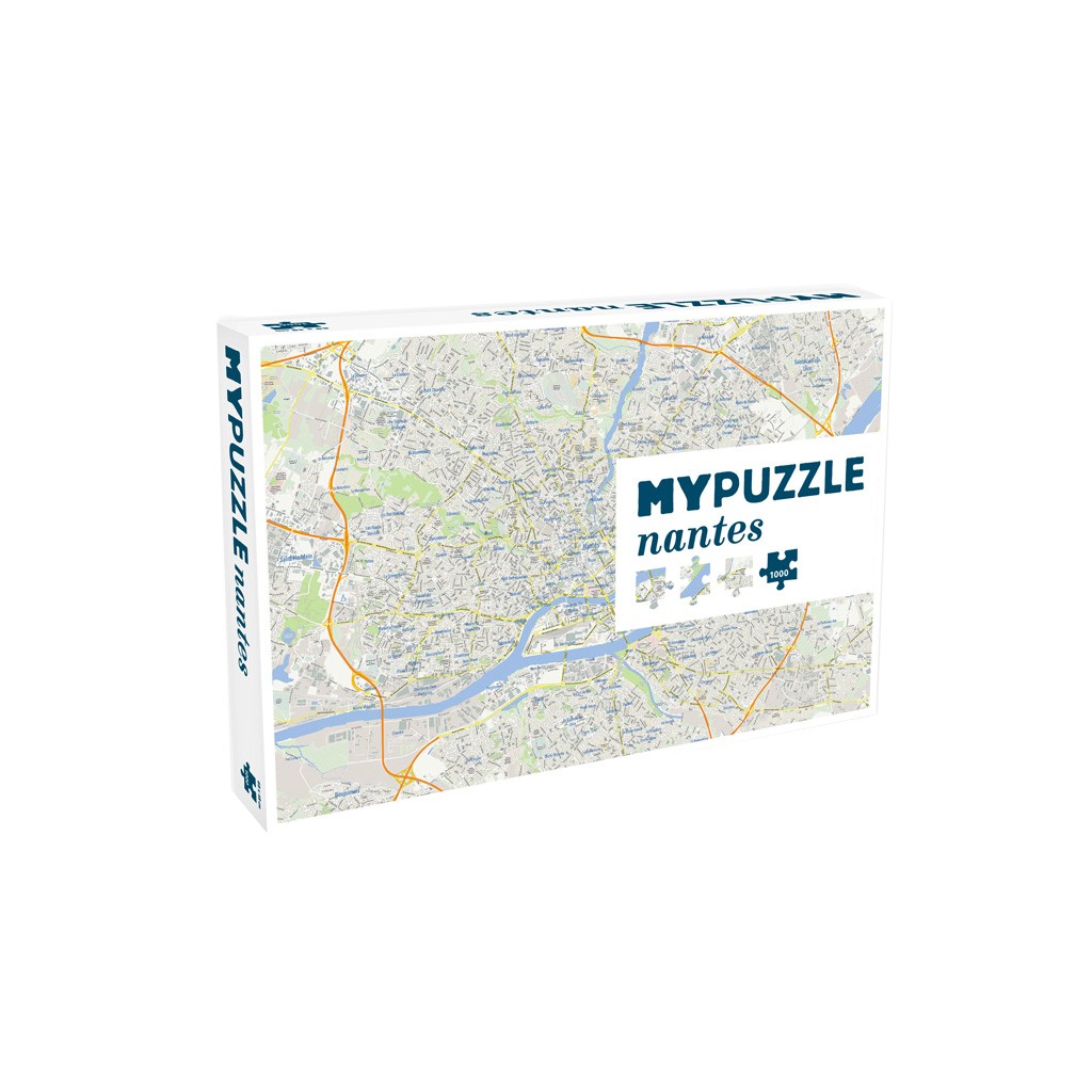 Mypuzzle Nantes - 1000 Pièces