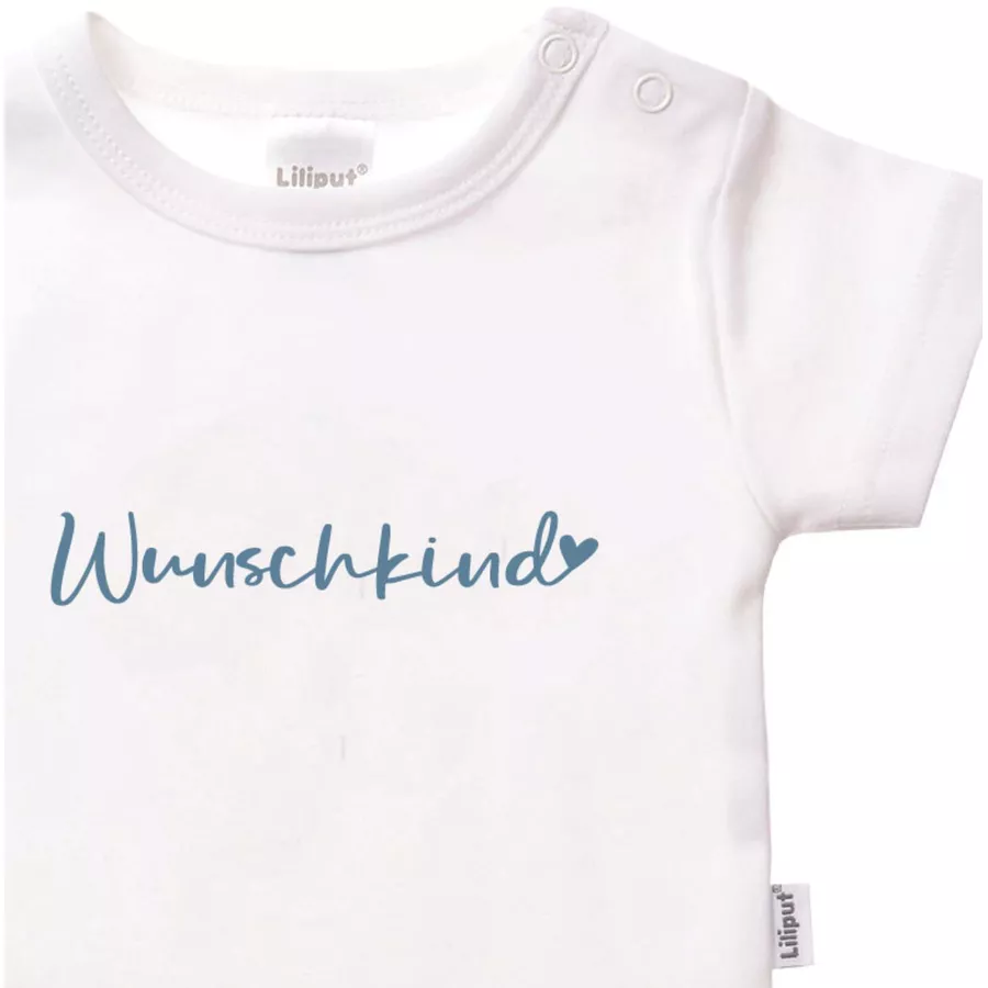 Liliput Shirtbody Wunschkind weiß