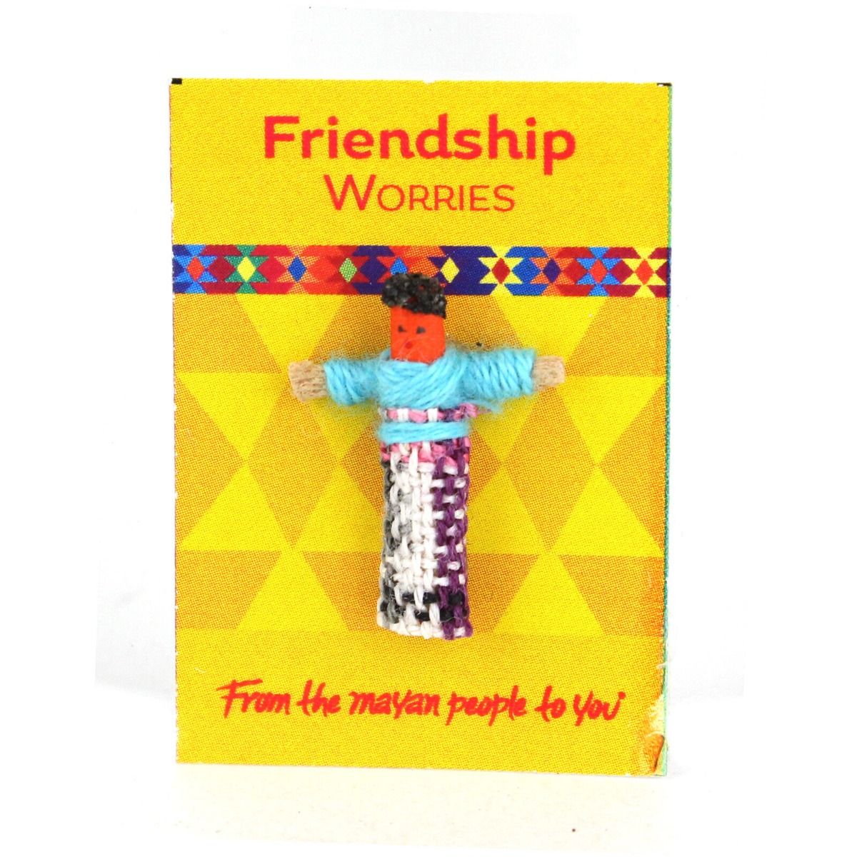 Mini poupée porte-bonheur From the Mayan people to you