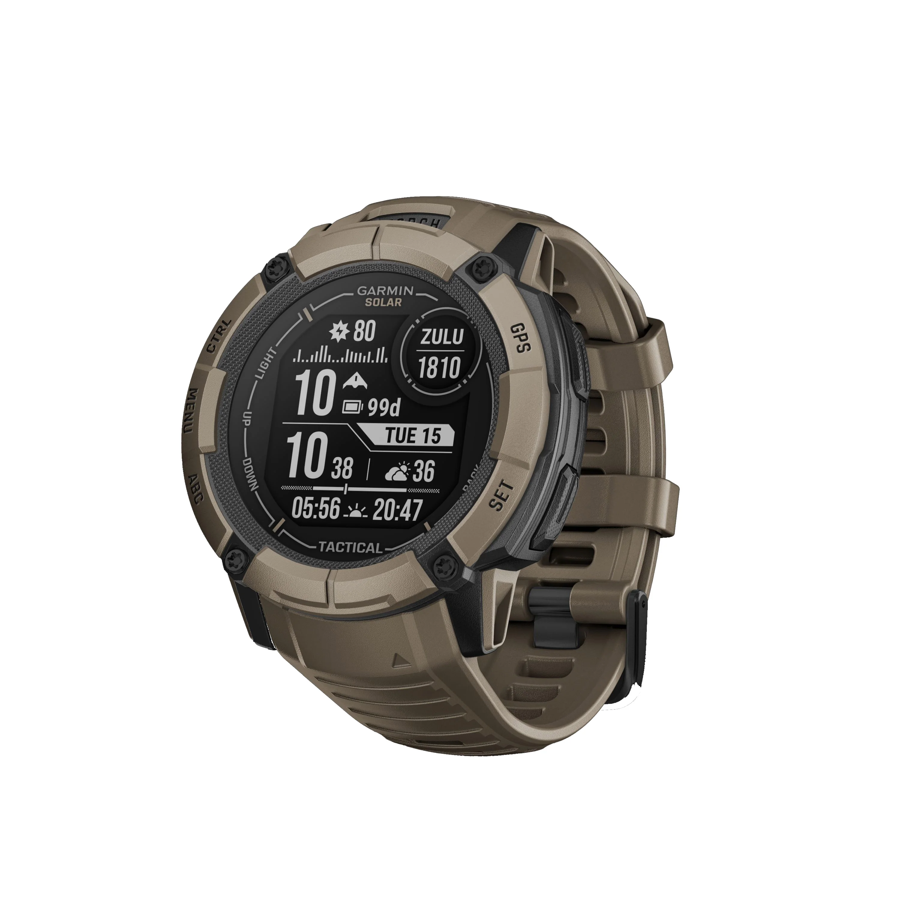 Garmin -  Smartwatch Instinct® 2X Solar - Tactical Edition