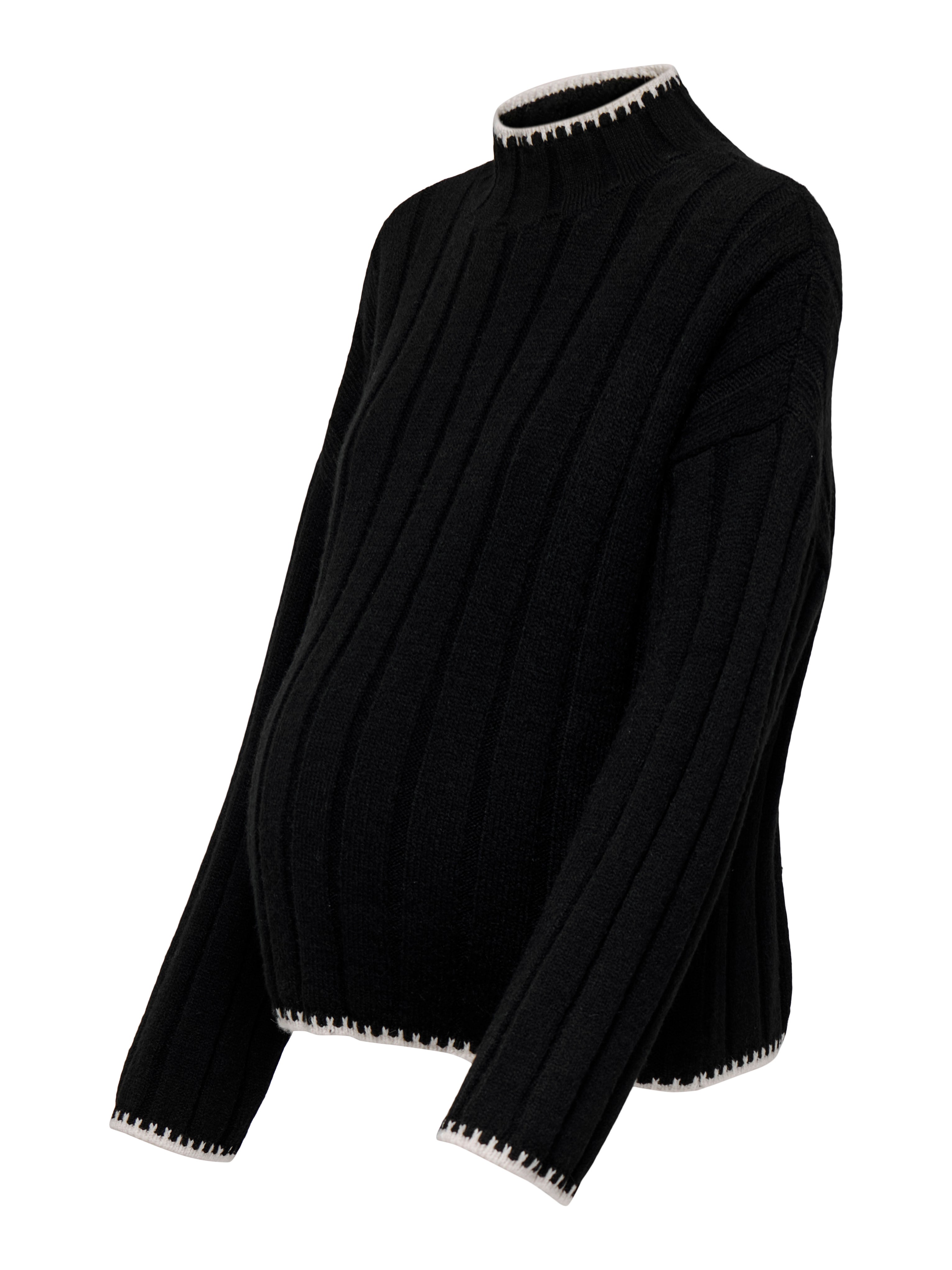 OLMCHICK Strickpullover Black
