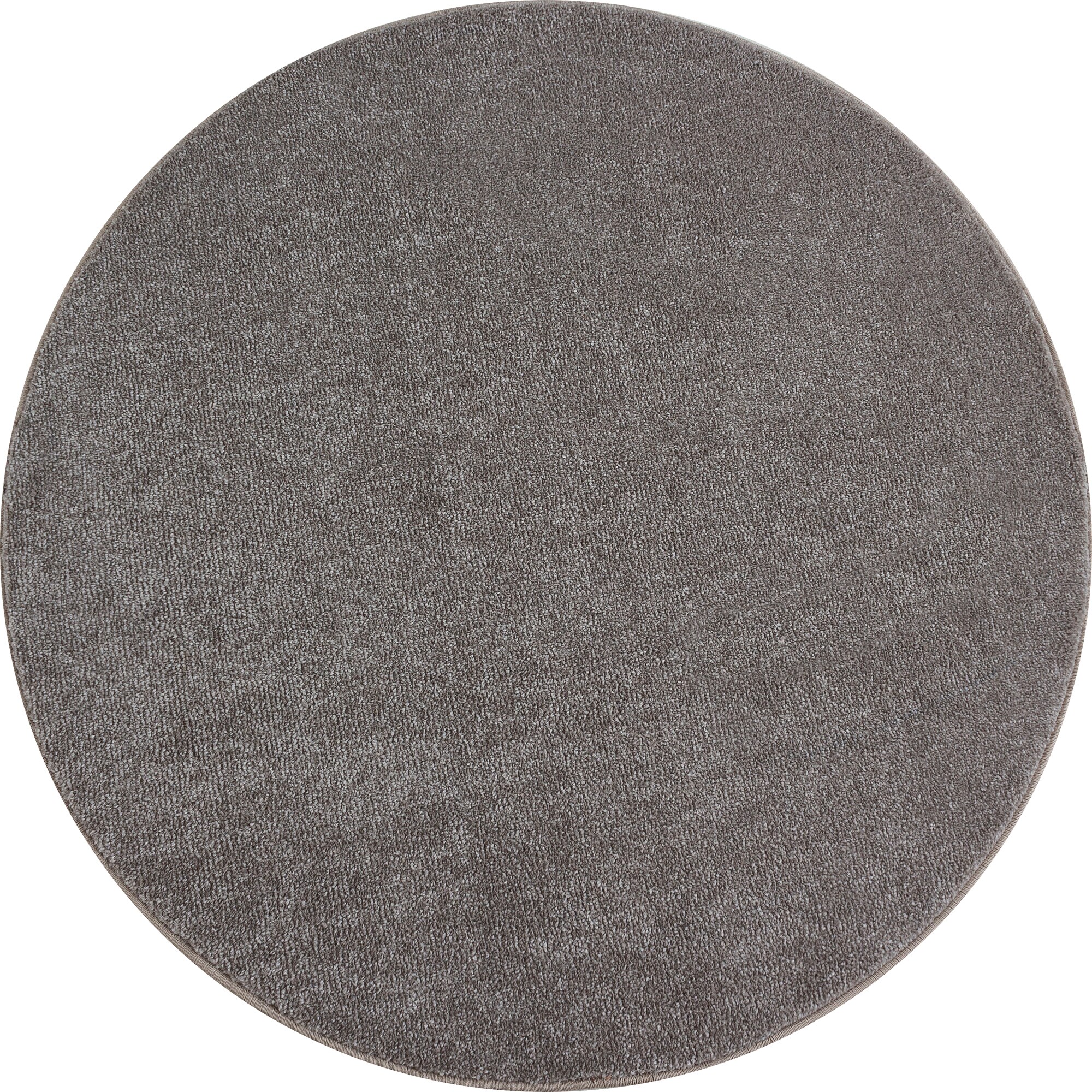 Wunderschöne ATA Teppich, Moderner Einfarbig Teppich, Rund, Höhe 12 mm