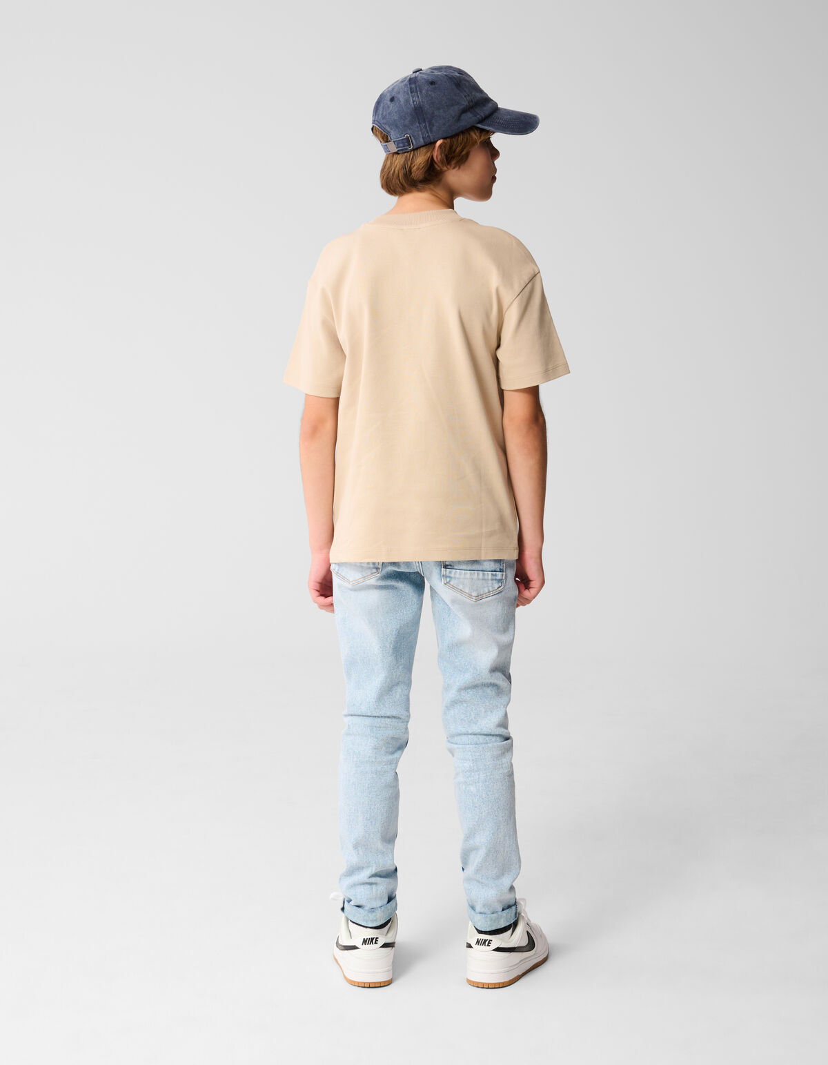 Basic T-shirt Zand